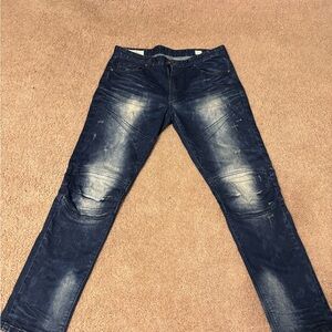 Dark Blue Denim Jeans